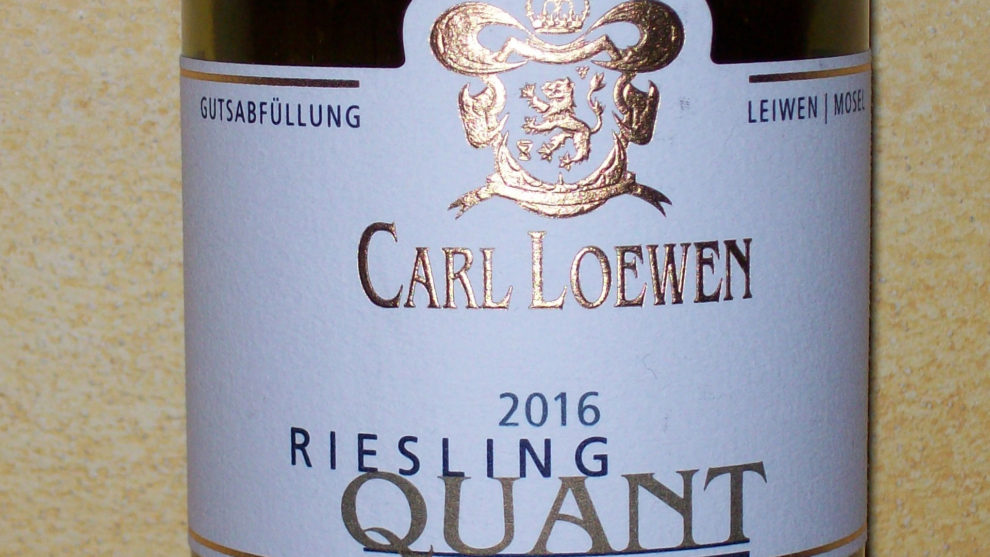 Riesling QUANT 2016 Mosela